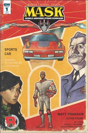 M.A.S.K.: Mobile Armored Strike Kommand issue 1-F Sonny Liew 1:25 Interconnecting Cover