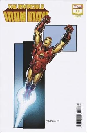 Invincible Iron Man (2022) issue 10-F George Pérez Cover
