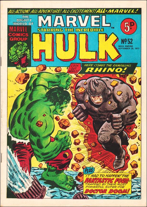 Mighty World of Marvel (UK) (1972) issue 52
