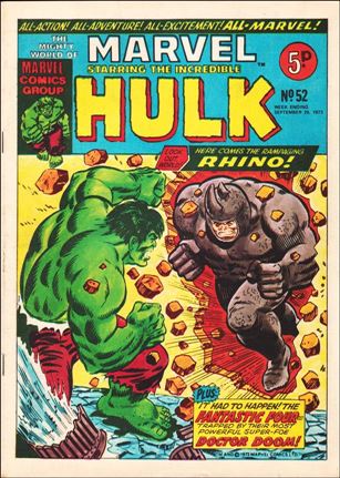 Mighty World of Marvel (UK) (1972) issue 52