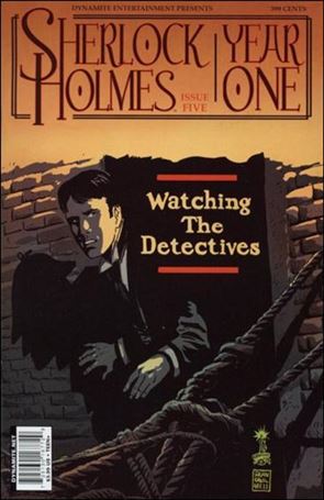 Sherlock Holmes: Year One issue 5 Francesco Francavilla Cover