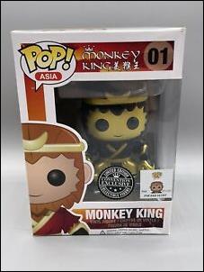 POP! Asia figure 1-D Monkey King (Gold) SDCC