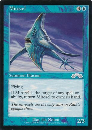 Magic the Gathering: Exodus (Base Set) card 41 Mirozel