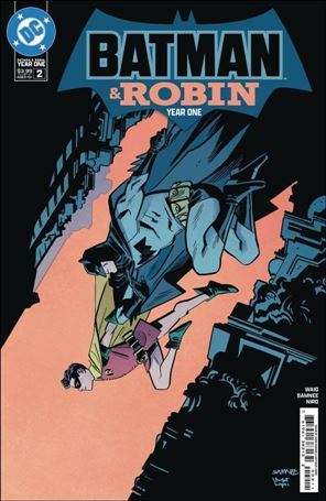 Batman and Robin: Year One  issue 2 Chris Samnee Cover