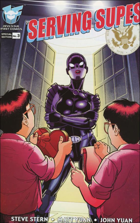 Serving Supes issue 3-B Tony Fleecs 1:5 Cover