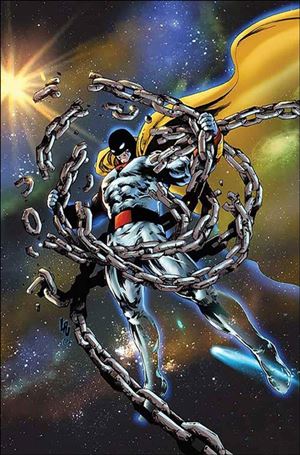 Space Ghost (2024) issue 7-R Jonathan Lau Virgin 1:10 Cardstock Cover