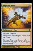 Magic The Gathering: Alara Reborn (Base Set) card 88-B Magefire Wings (foil)