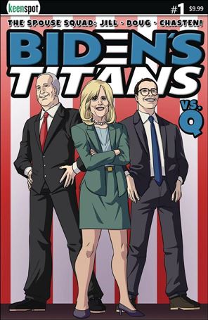 Biden's Titans vs Q issue 1-E Shawn Remulac / Blank Flip Cover
