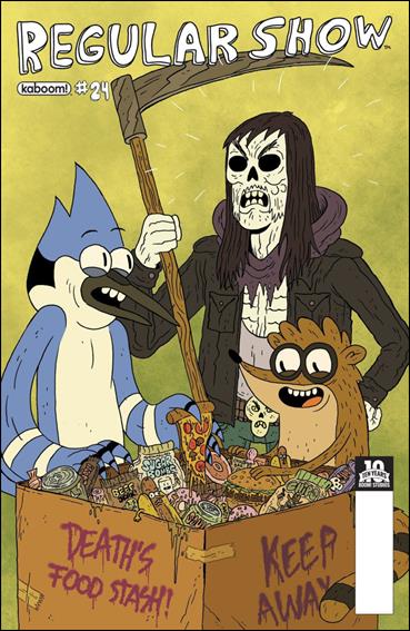 Regular Show issue 24 Ze Burnay Cover