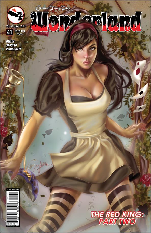 Grimm Fairy Tales Presents Wonderland issue 41-C Cris Delara Cover