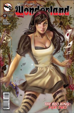 Grimm Fairy Tales Presents Wonderland issue 41-C Cris Delara Cover