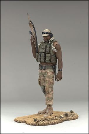 McFarlane Military (Series 4) figure 3-B Army Special Forces Operator (African American)