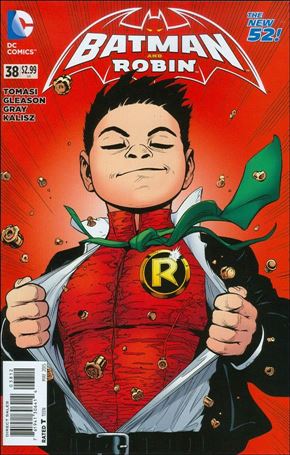 Batman and Robin (2011) issue 38-C Patrick Gleason Cover (2nd Printing)