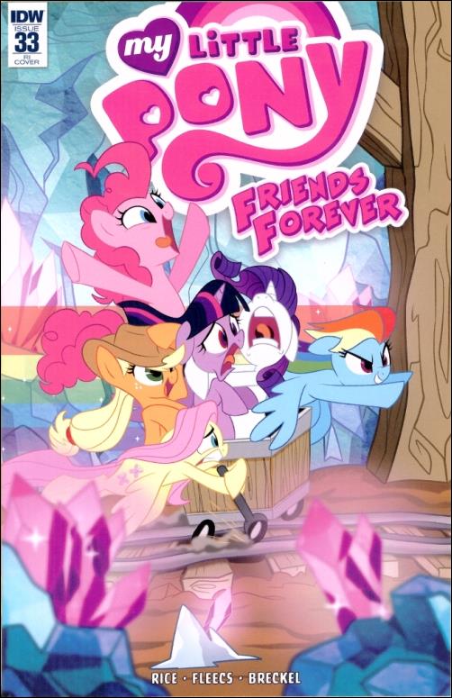 My Little Pony: Friends Forever issue 33-C Trish Forstner 1:10 Cover