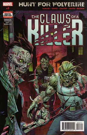 Hunt for Wolverine: The Claws of a Killer issue 3 Giuseppe Camuncoli Cover