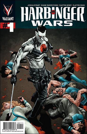 Harbinger Wars issue 1 Lewis LaRosa Cover
