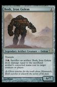 Magic the Gathering: Planechase (Base Set) card 108 Bosh, Iron Golem