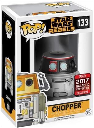POP! Star Wars figure 133-C Chopper (Disguise) Galactic Convention Exclusive