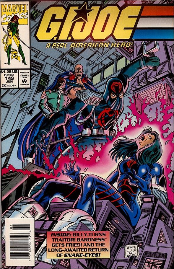 G.I. Joe: A Real American Hero issue 149-B Newsstand Cover