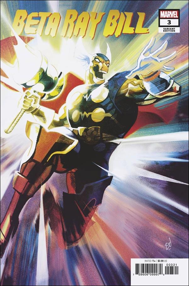 Beta Ray Bill issue 3-B Mike Del Mundo 1:25 Cover
