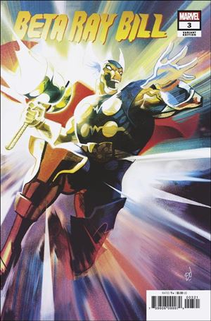 Beta Ray Bill issue 3-B Mike Del Mundo 1:25 Cover