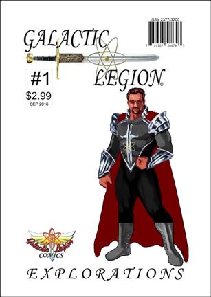 Galactic Legion: Explorations  issue 1-B Titan Cover / Manga Version