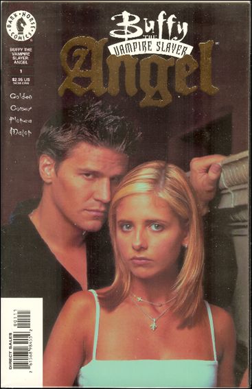 Buffy the Vampire Slayer: Angel issue 1-C Gold Foil Photo Cover