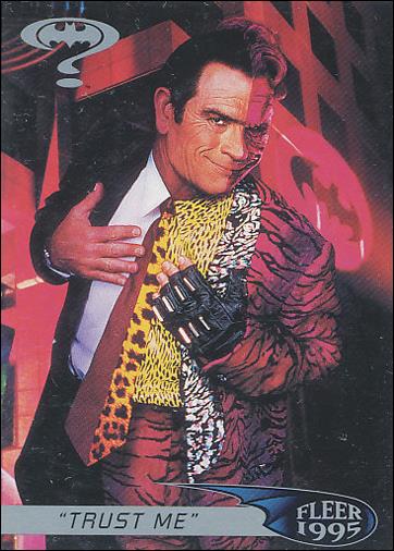 Batman Forever (Retail Base Set) card 16 "Trust Me"