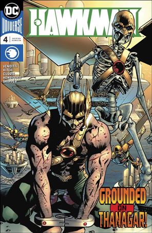 Hawkman (2018) issue 4 Bryan Hitch Cover