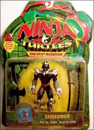 Ninja Turtles: The Next Mutation figure 10 Shredder (Brown Accessories)