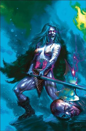 Die!namite Never Dies issue 3-J Lucio Parrillo 1:10 Virgin Ultraviolet Cover