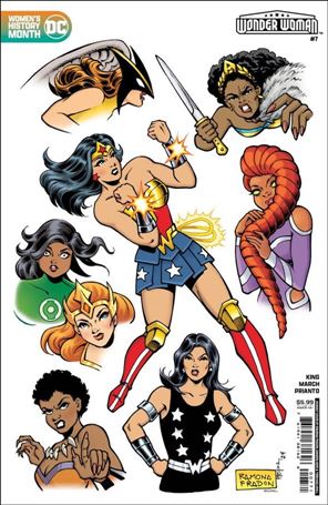 Wonder Woman (2023) issue 7-E Ramona Fradon Women's History Month Cover