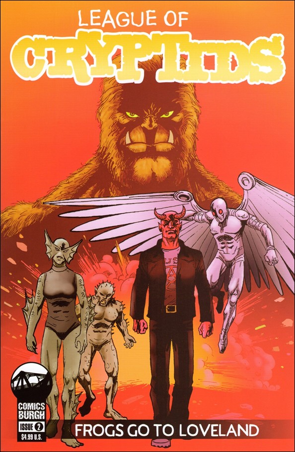 League of Cryptids issue 2 Standard Cover