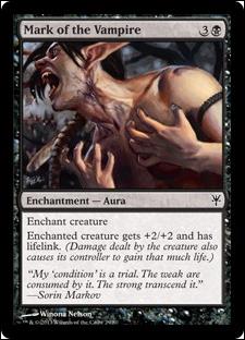Magic the Gathering: Duel Decks: Sorin vs. Tibalt (Base Set) card 29 Mark of the Vampire