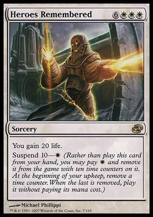 Magic the Gathering: Planar Chaos (Base Set) card 7 Heroes Remembered