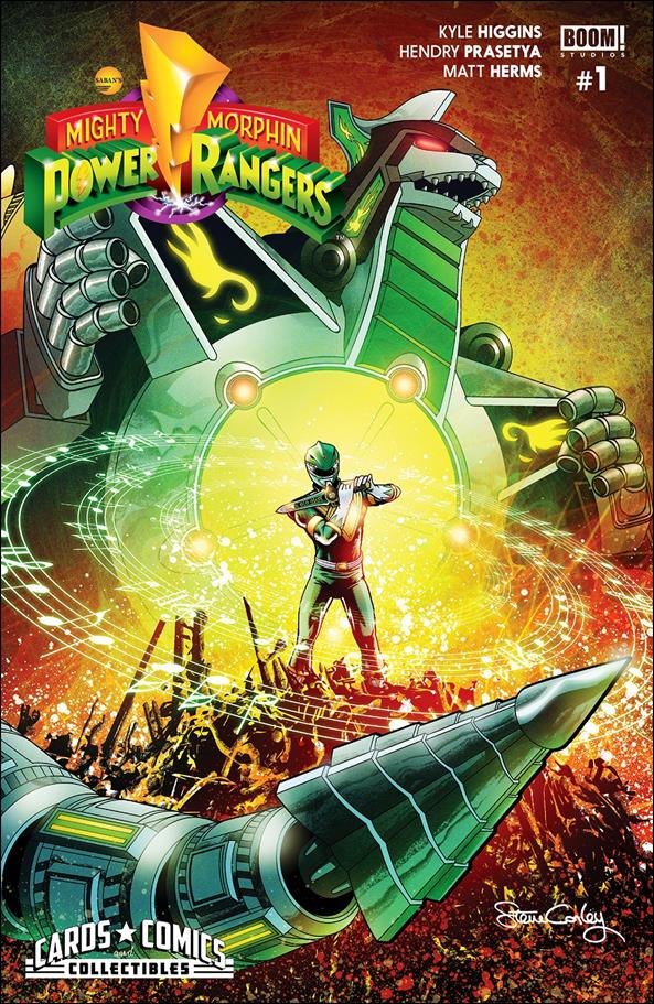 Mighty Morphin Power Rangers issue 1-SA Steve Conley Cards, Comics & Collectibles Cover