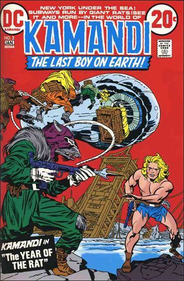 Kamandi, the Last Boy on Earth 2-A by DC