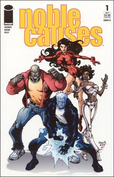 Noble Causes (2004) issue 1-B Todd Nauck Cover