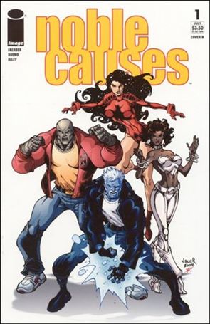 Noble Causes (2004) issue 1-B Todd Nauck Cover