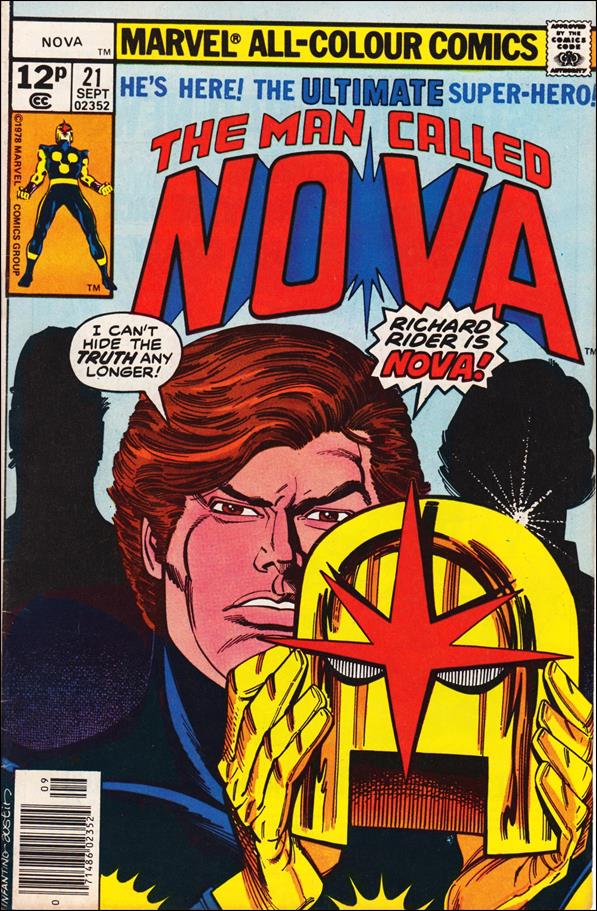 Nova (1976) issue 21-B UK Price Cover
