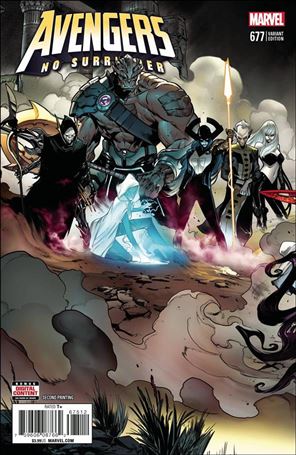 Avengers (1963) issue 677-D Pepe Larraz Cover (2nd Printing)