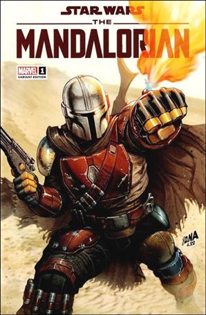 Star Wars: The Mandalorian issue 1-S David Nakayama Pastime Comics Cover 