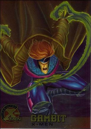 1996 Fleer Ultra X-Men All Chromium (Base Set) card 6 Gambit