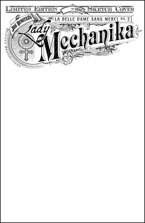 Lady Mechanika: La Belle Dame Sans Merci issue 2-G Blank Cover 1/200