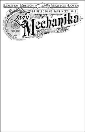 Lady Mechanika: La Belle Dame Sans Merci issue 2-G Blank Cover 1/200