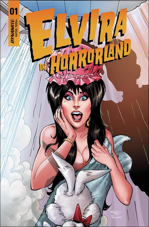 Elvira in Horrorland issue 1-B John Royle Cover