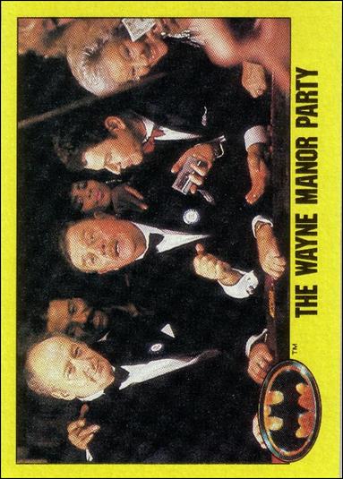 Batman: Series 2 (Base Set) card 154 The Wayne Manor party