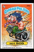 Garbage Pail Kids: Series 05 (Base Set) card 205a Hot Rod