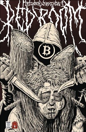 Red Room: Trigger Warnings issue 3-B Ed Piskor Black Background Cover