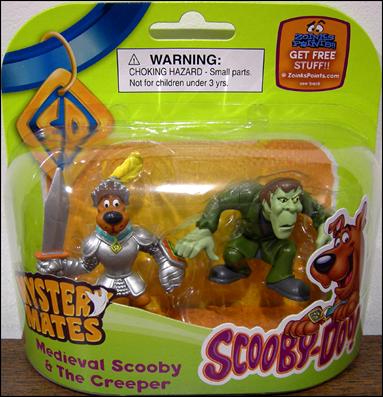 Scooby-Doo: Mystery Mates figure 2 Medieval Scooby and The Creeper